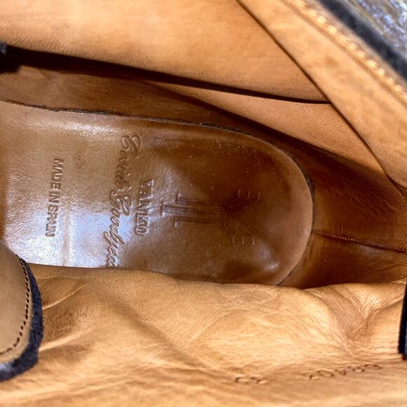 Yanko chukka boots in a dark brown suede from Spain Size 39 (6) - Picture 8 of 10